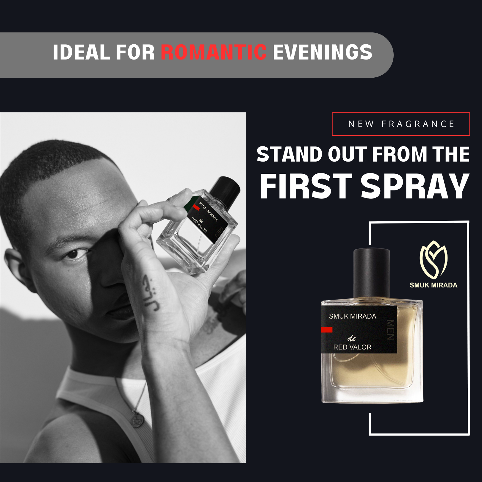 Man and Woman Wearing Red Valor by Smuk Mirada