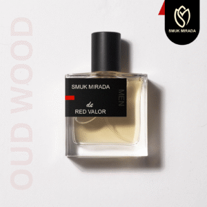 Red Valor Perfume Bottle with Oudh and Rose