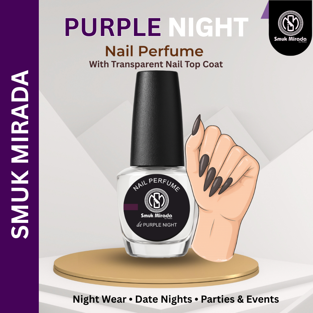 Purple Night Nail Perfume – Gourmand | Women | Smuk Mirada